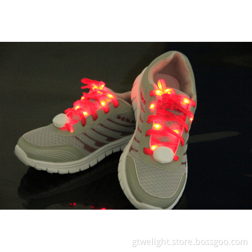 New Hot Generation of Nylon LED Shoelaces Flat Luminous Shoelace for Sneakers